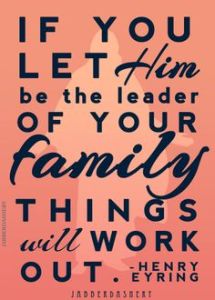 Let Him lead
